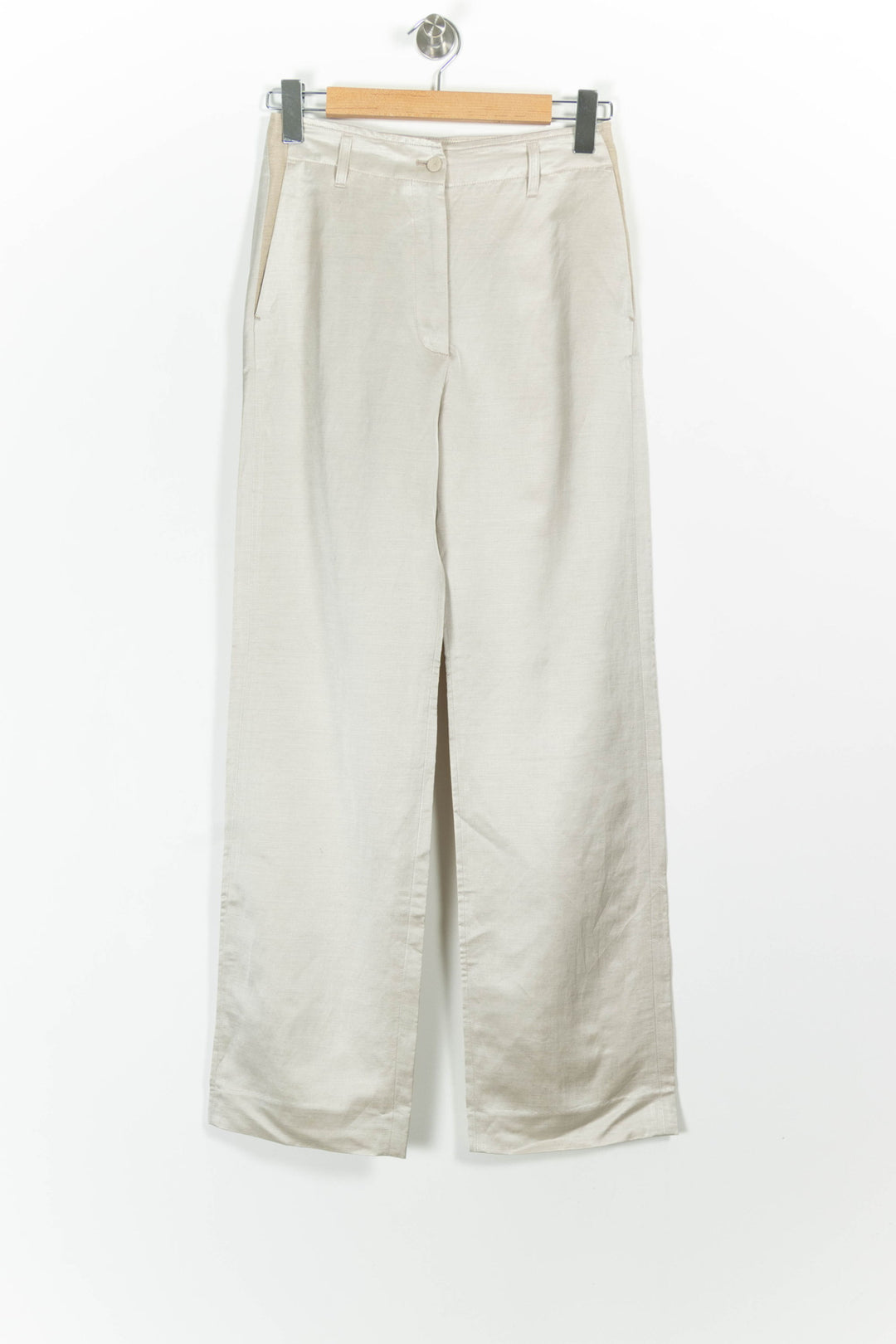 Pantalon Large Beige - Taille S/36 de la marque Diega | PARAD98294 - Vendu par Paradigme - Image 2