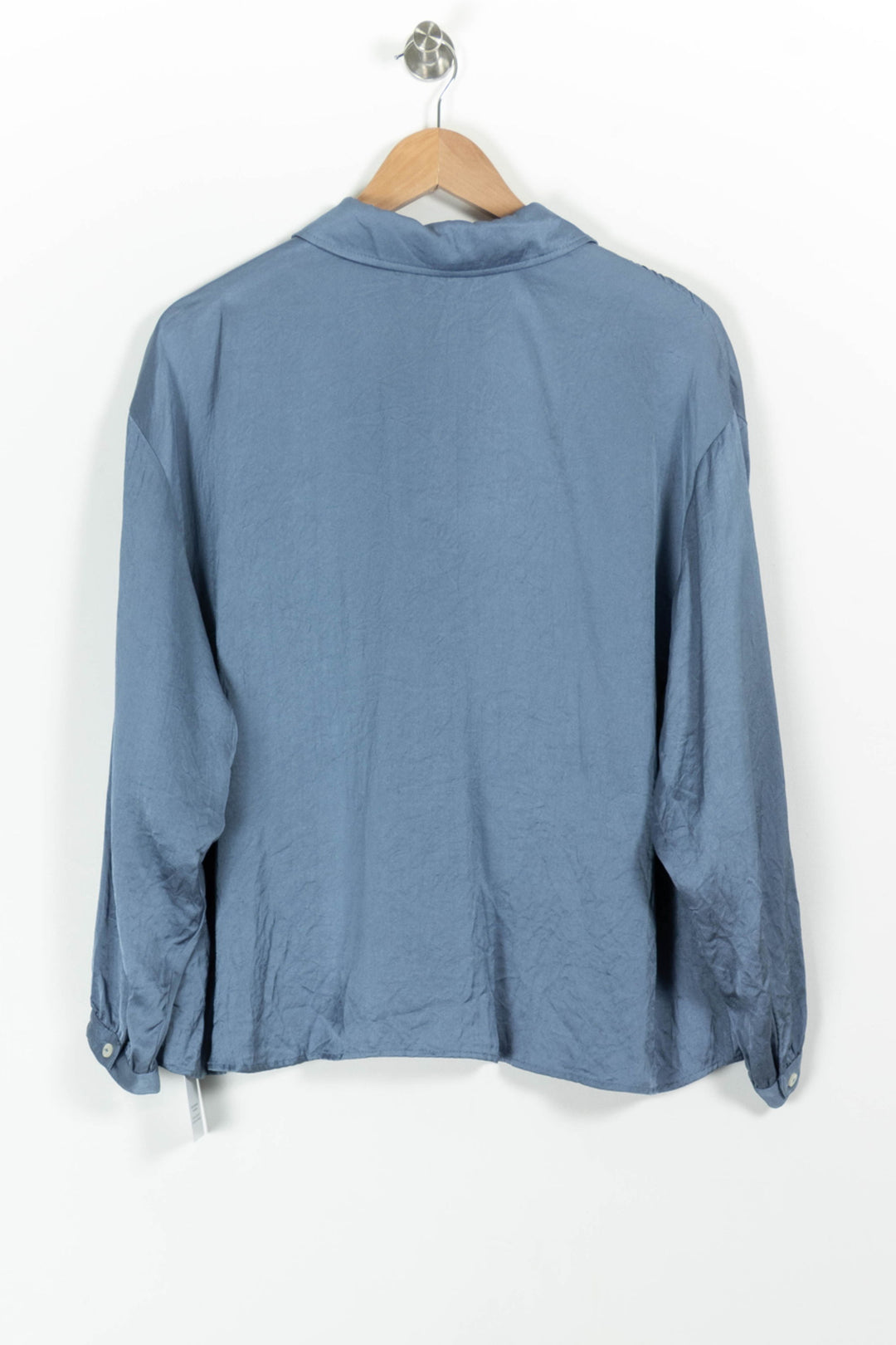 Blouse Bleue - Taille XS/34 de la marque American Vintage | PARAD98296 - Vendu par Paradigme - Image 4