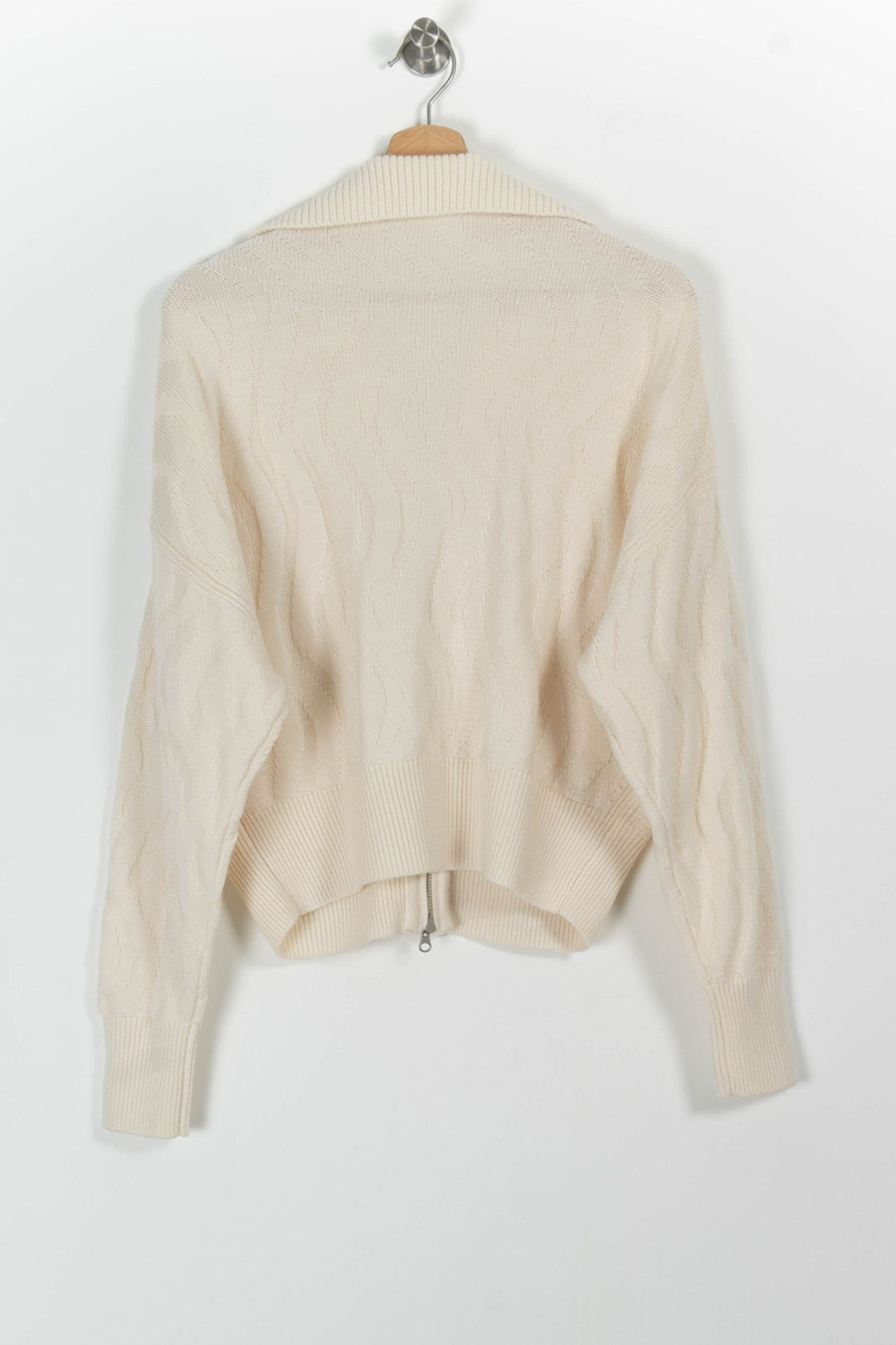Gilet Zippé Beige - Taille L/40 de la marque Comptoir des Cotonniers | PARAD98298 - Vendu par Paradigme - Image 4