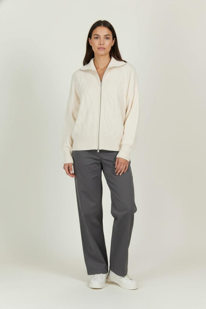 Gilet Zippé Beige - Taille L/40 de la marque Comptoir des Cotonniers | PARAD98298 - Vendu par Paradigme - Image 1