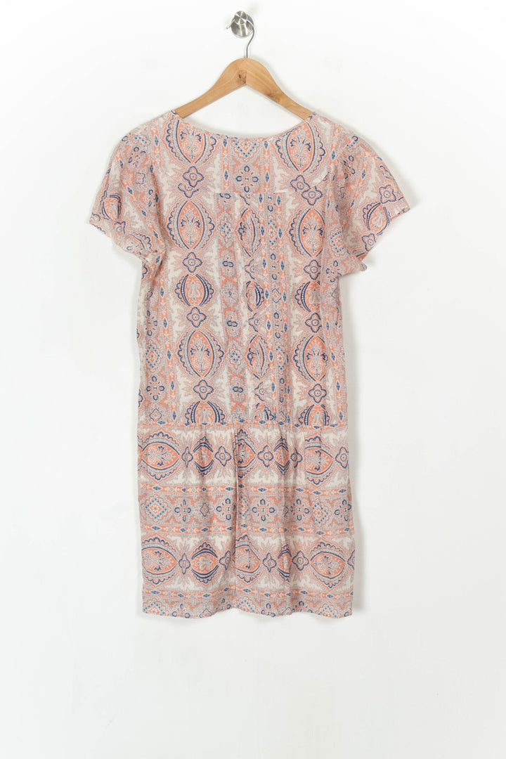Robe Midi Rose et Bleue - Taille S/36 de la marque Comptoir des Cotonniers | PARAD98314 - Vendu par Paradigme - Image 5