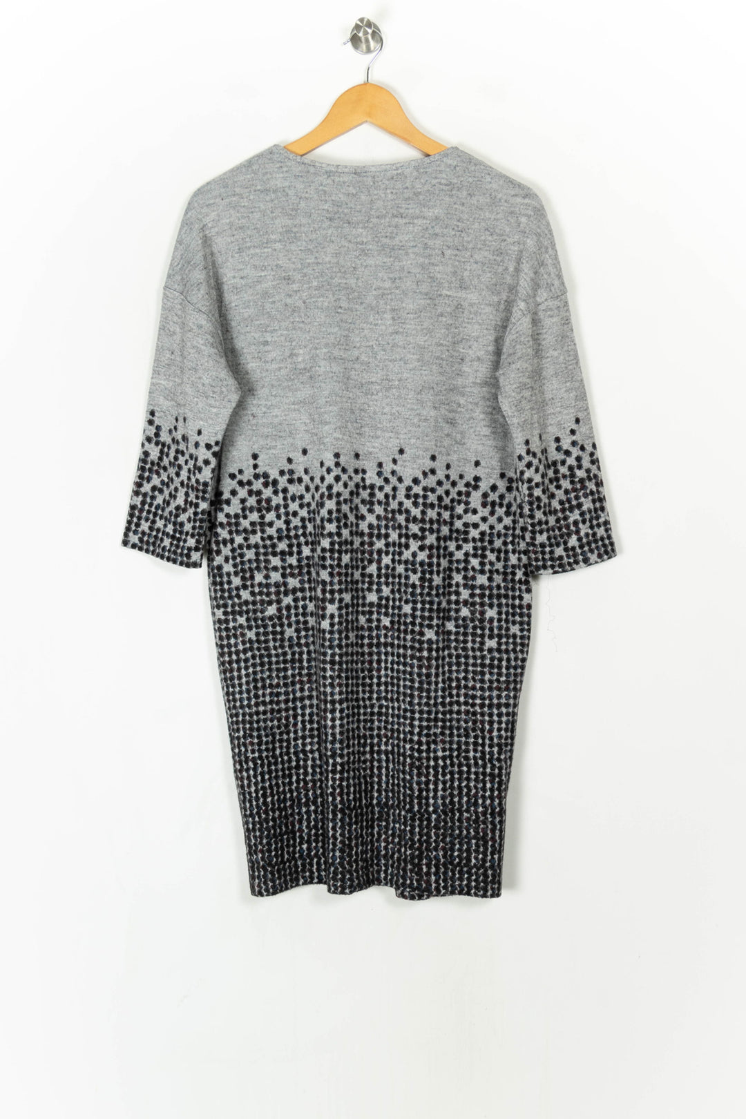 Robe Grise et Noire - Taille M/38 de la marque La Fée Maraboutée | PARAD98324 - Vendu par Paradigme - Image 5