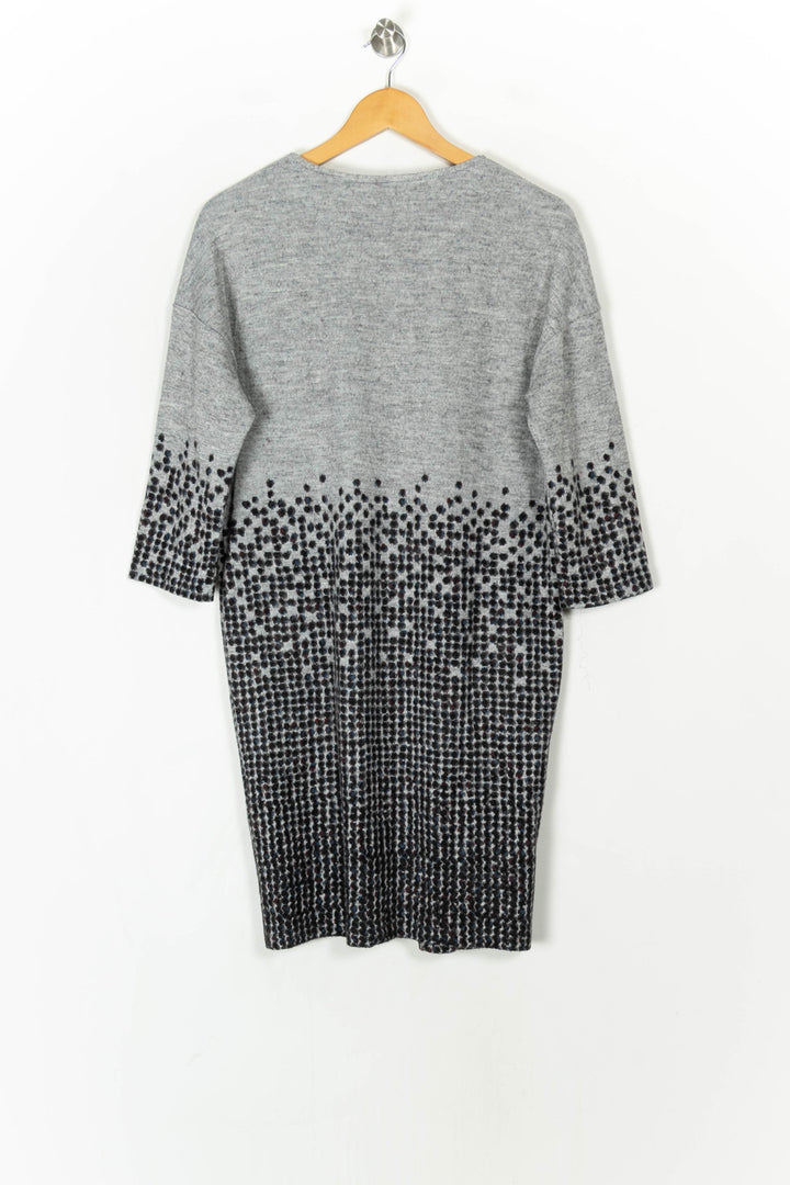 Robe Grise et Noire - Taille M/38 de la marque La Fée Maraboutée | PARAD98324 - Vendu par Paradigme - Image 5