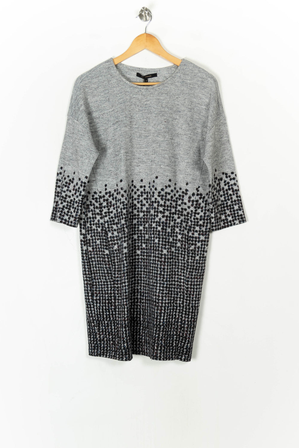 Robe Grise et Noire - Taille M/38 de la marque La Fée Maraboutée | PARAD98324 - Vendu par Paradigme - Image 2
