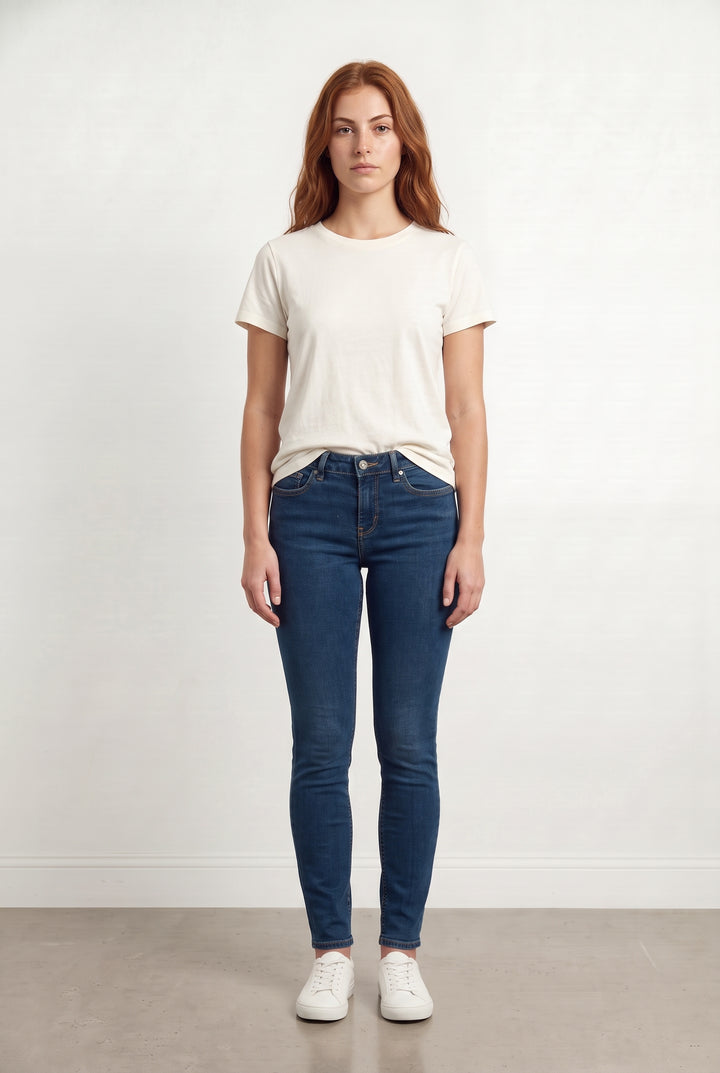 Jean Skinny Bleu - Taille M/38 de la marque Levi&