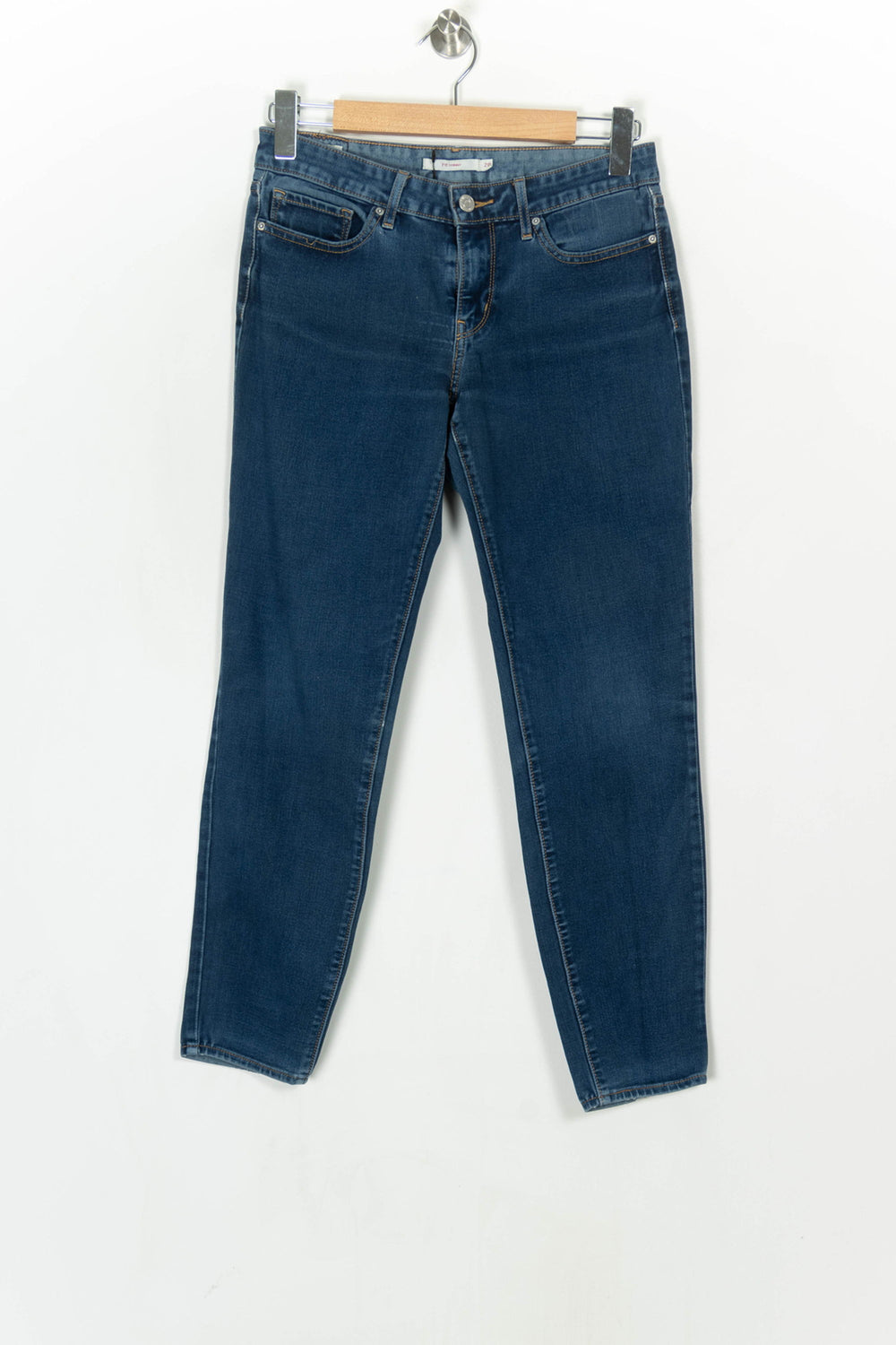Jean Skinny Bleu - Taille M/38 de la marque Levi's | PARAD98325 - Vendu par Paradigme - Image 2
