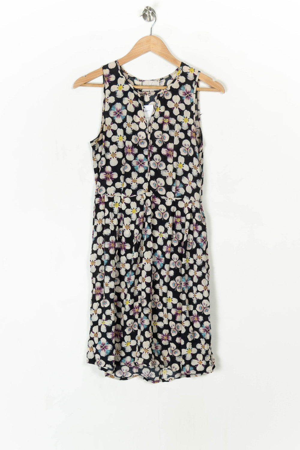 Robe Midi Noire et Blanche - Taille S/36 de la marque Sud express | PARAD98340 - Vendu par Paradigme - Image 2