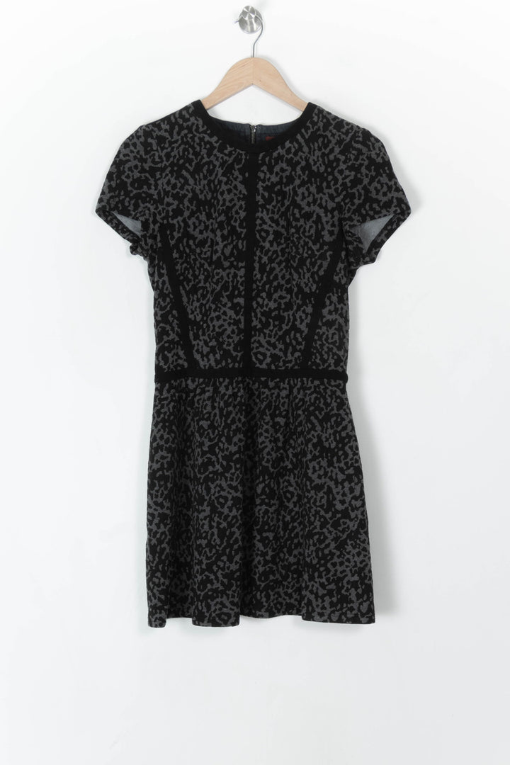 Robe Courte Noire et Grise - Taille M/38 de la marque Comptoir des Cotonniers | PARAD98342 - Vendu par Paradigme - Image 2