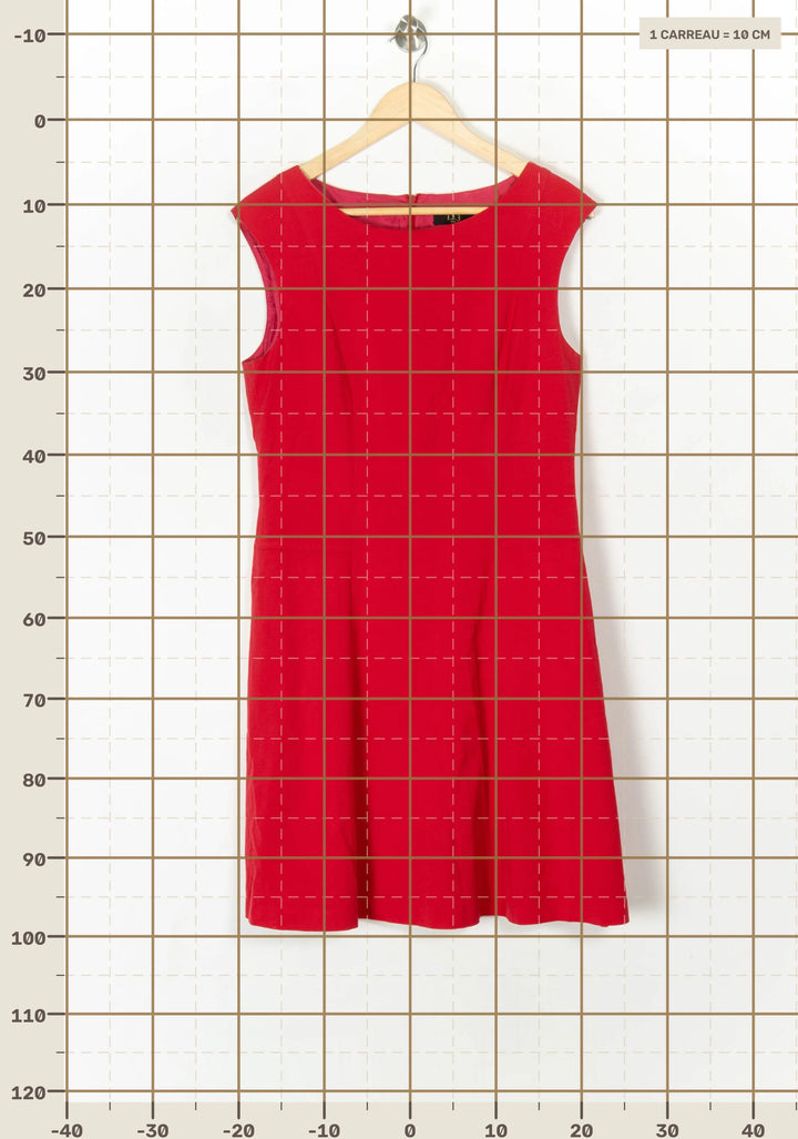 Robe Rouge - Taille L/40 de la marque Maison 123 | PARAD98343 - Vendu par Paradigme - Image 4