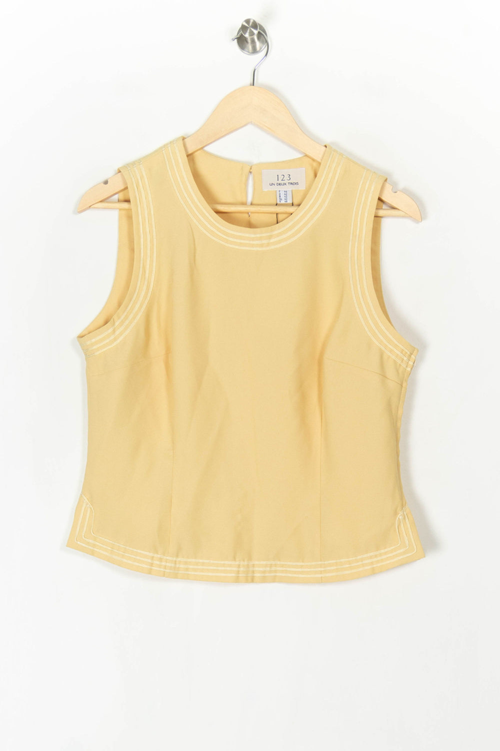 Débardeur Jaune - Taille XXL/44 de la marque Maison 123 | PARAD98345 - Vendu par Paradigme - Image 2