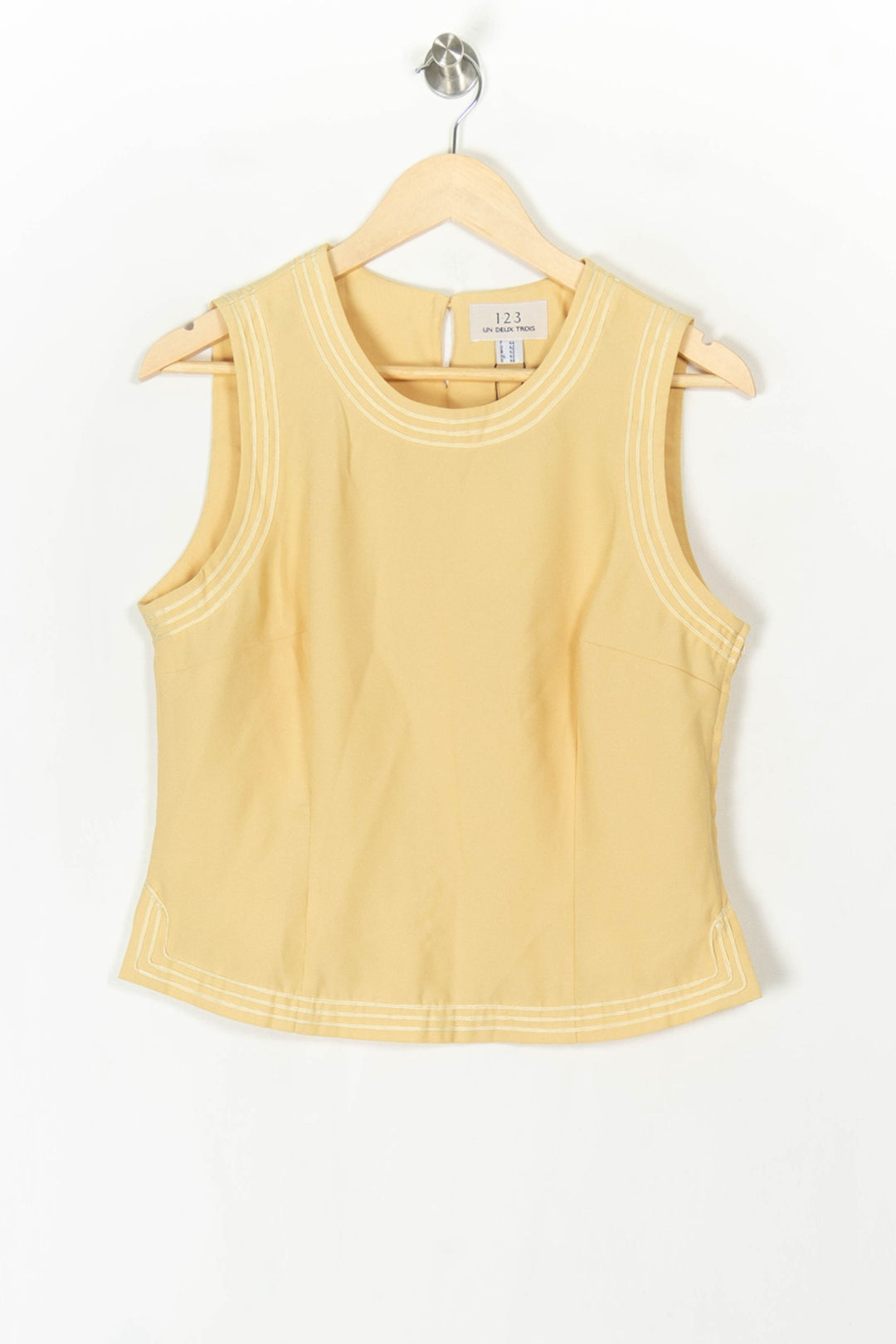 Débardeur Jaune - Taille XXL/44 de la marque Maison 123 | PARAD98345 - Vendu par Paradigme - Image 2