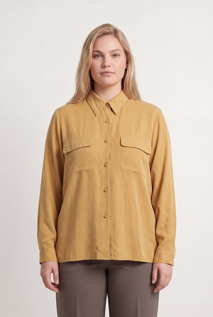 Chemise Jaune - Taille XL/42 de la marque Maison 123 | PARAD98346 - Vendu par Paradigme - Image 1