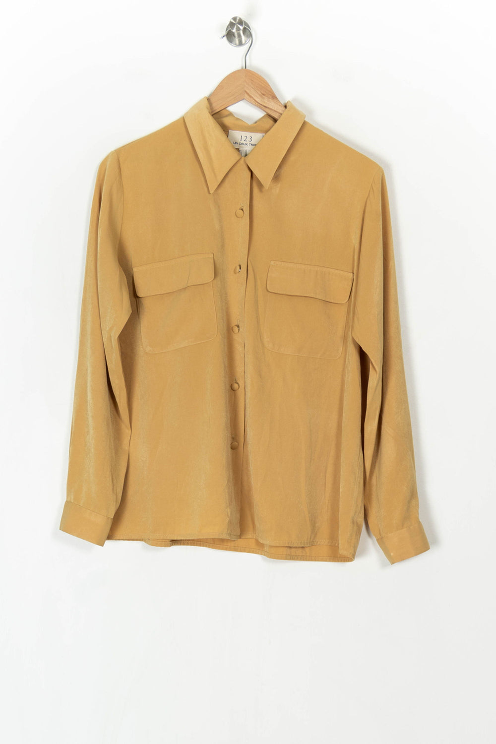 Chemise Jaune - Taille XL/42 de la marque Maison 123 | PARAD98346 - Vendu par Paradigme - Image 2