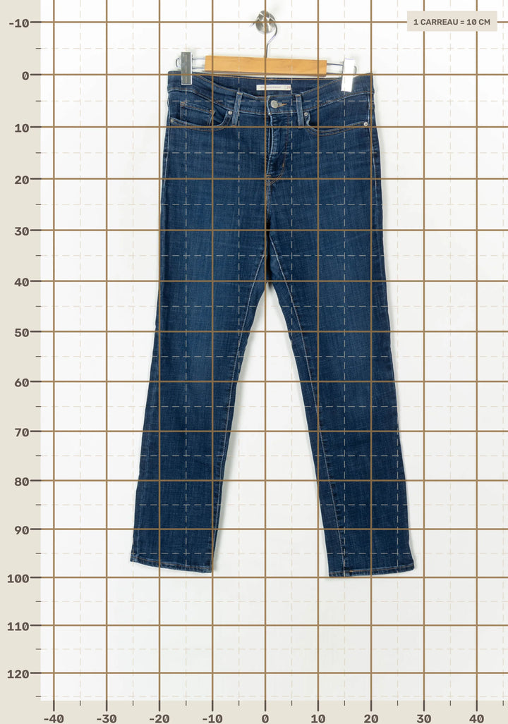 Jean Droit Bleu - Taille M/38 de la marque Levi&