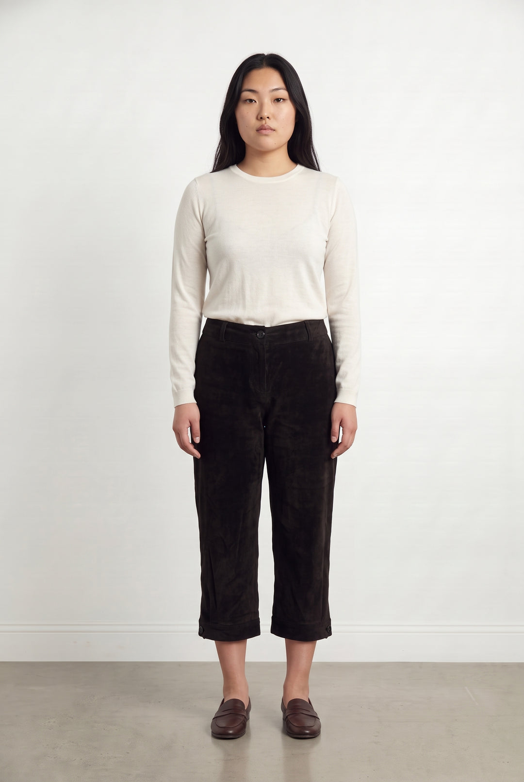Pantalon Chino Noir - Taille XL/42 de la marque Maison 123 | PARAD98350 - Vendu par Paradigme - Image 1
