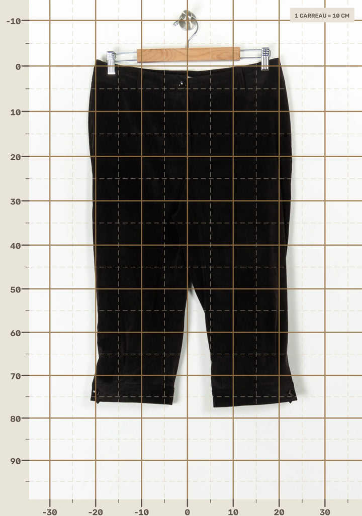 Pantalon Chino Noir - Taille XL/42 de la marque Maison 123 | PARAD98350 - Vendu par Paradigme - Image 4