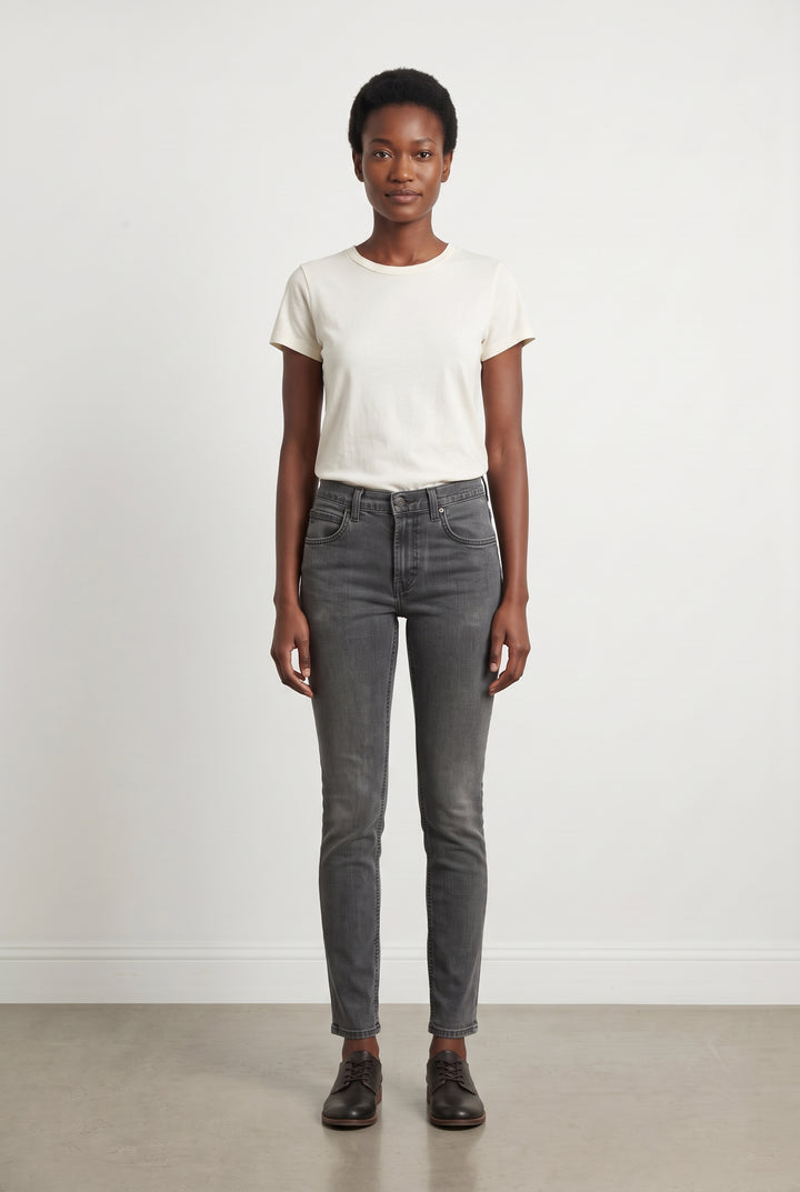 Jean Gris
 - Taille M/38 de la marque Lee | PARAD98355 - Vendu par Paradigme - Image 1