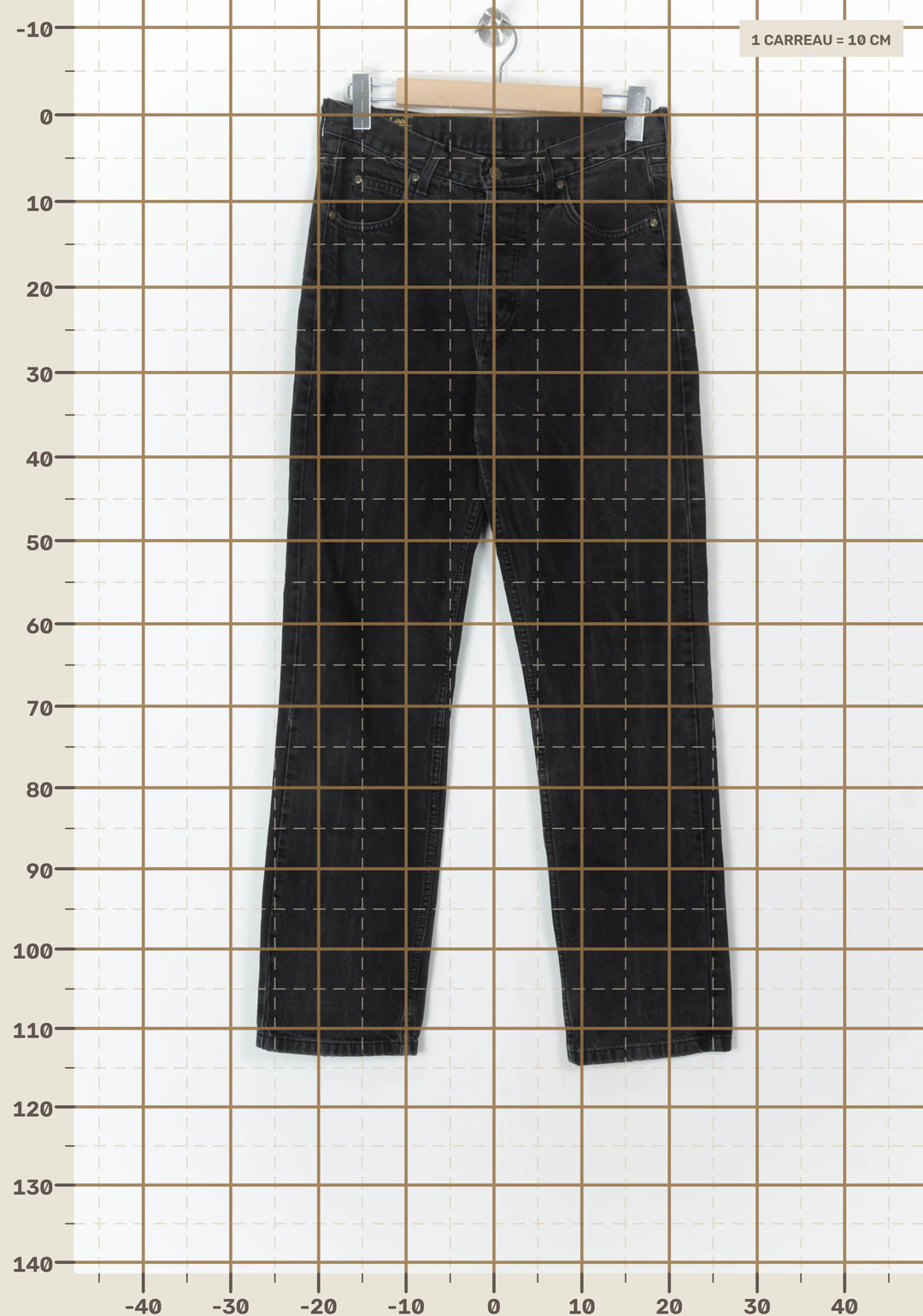 Jean Noir - Taille XXL/44 de la marque Lee | PARAD98357 - Vendu par Paradigme - Image 4