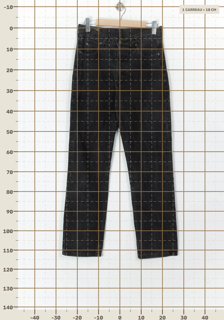 Jean Noir - Taille XXL/44 de la marque Lee | PARAD98357 - Vendu par Paradigme - Image 4