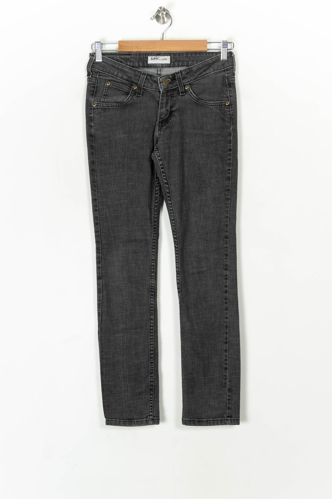 Jean Gris foncé - Taille S/36 de la marque Lee | PARAD98360 - Vendu par Paradigme - Image 2