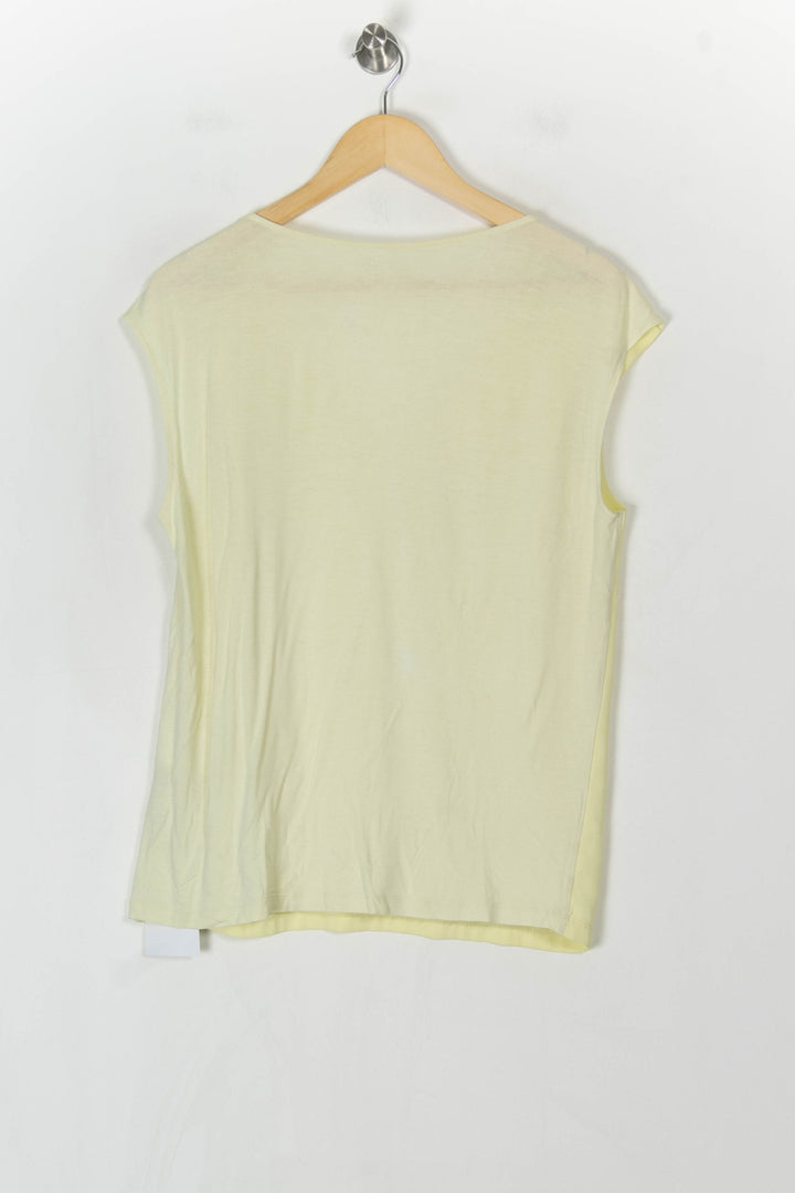 Débardeur Jaune Pâle - Taille L/40 de la marque Maison 123 | PARAD98374 - Vendu par Paradigme - Image 5