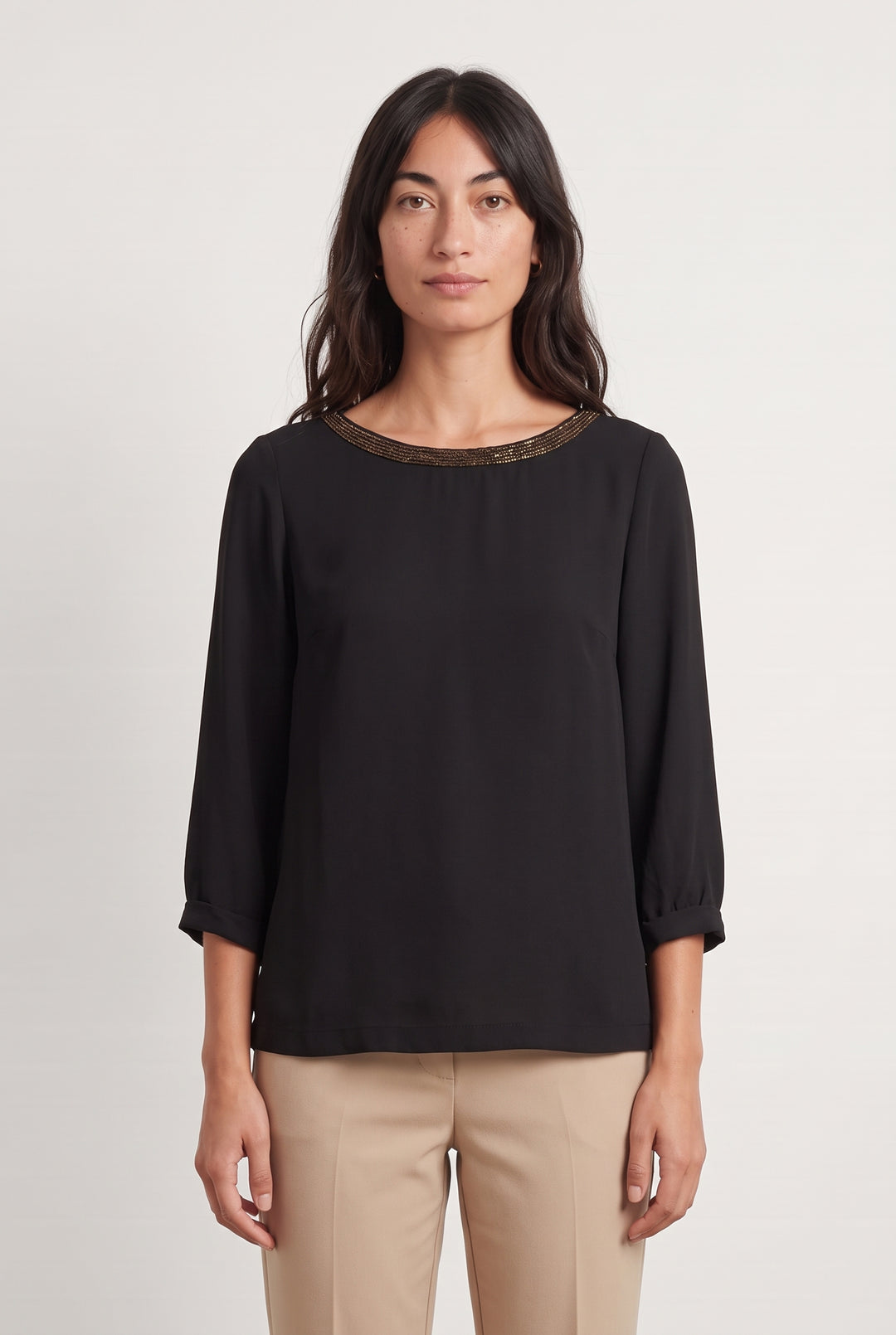 Blouse Noire - Taille M/38 de la marque Maison 123 | PARAD98375 - Vendu par Paradigme - Image 1