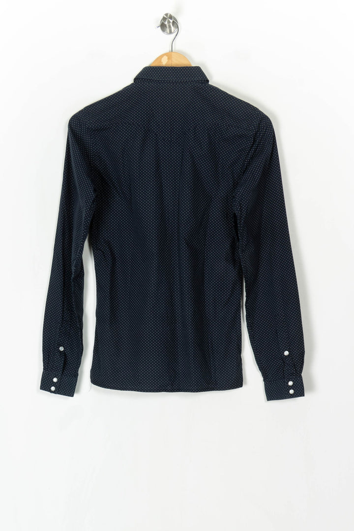 Chemise Bleu Marine - Taille XS/34 de la marque The Kooples | PARAD98376 - Vendu par Paradigme - Image 5