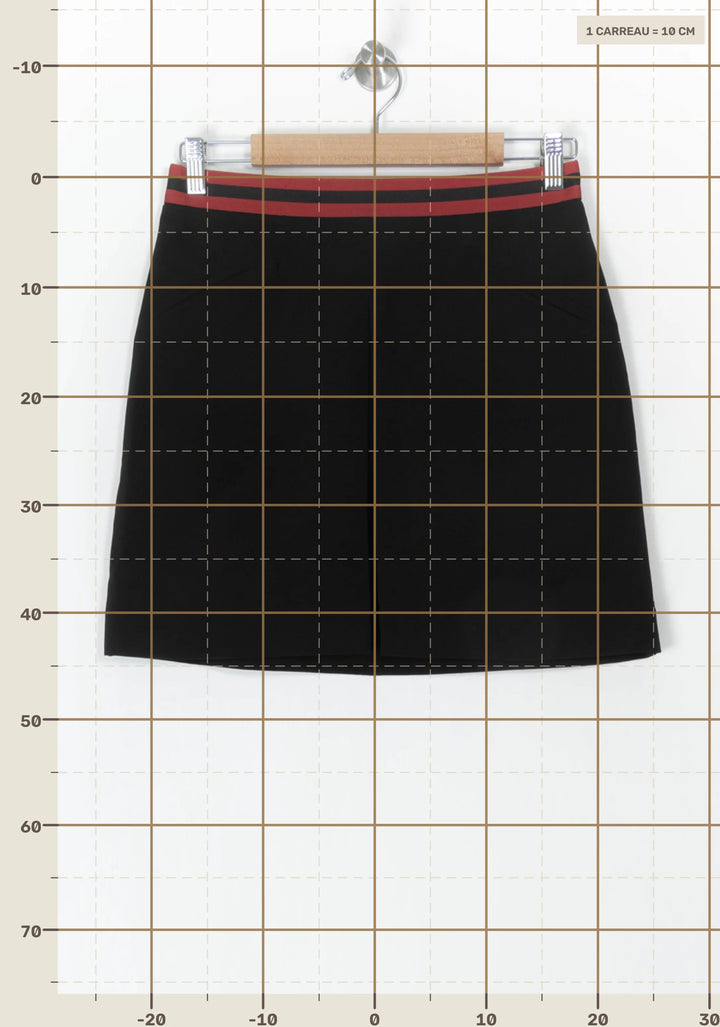 Jupe Noire - Taille M/38 de la marque Kookai | PARAD98378 - Vendu par Paradigme - Image 4