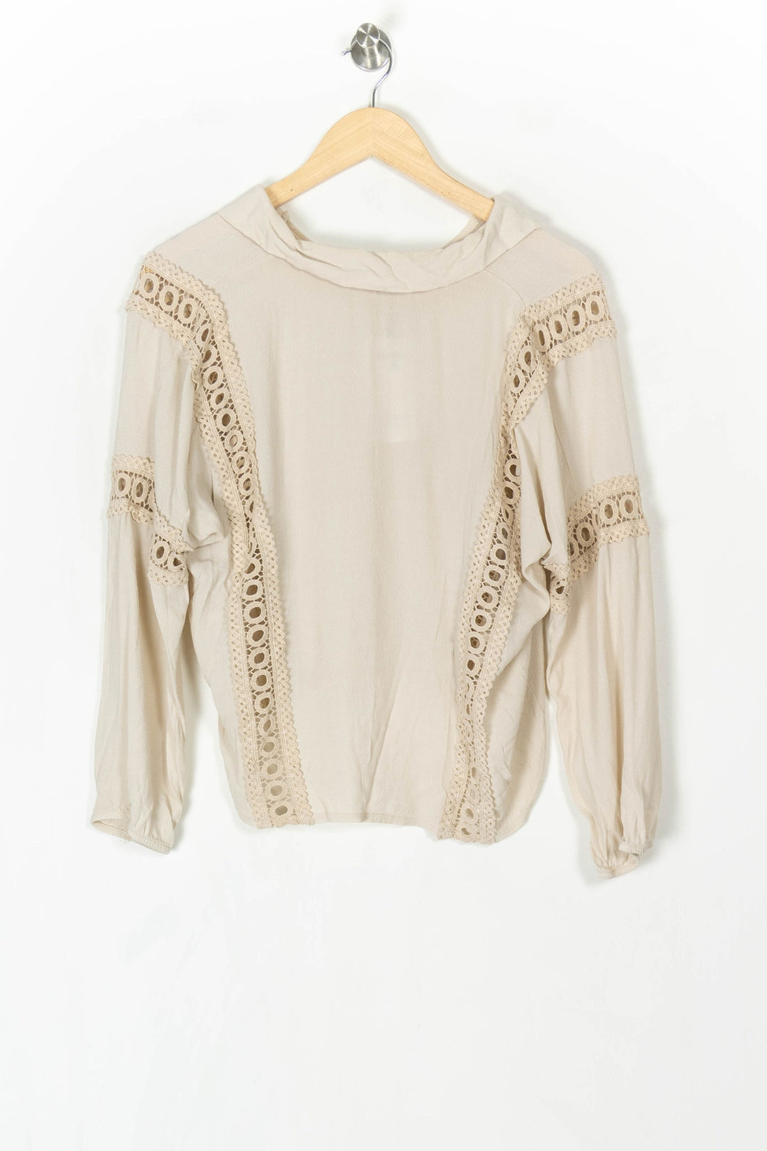 Blouse Beige - Taille L/40 de la marque La Fée Maraboutée | PARAD98379 - Vendu par Paradigme - Image 5