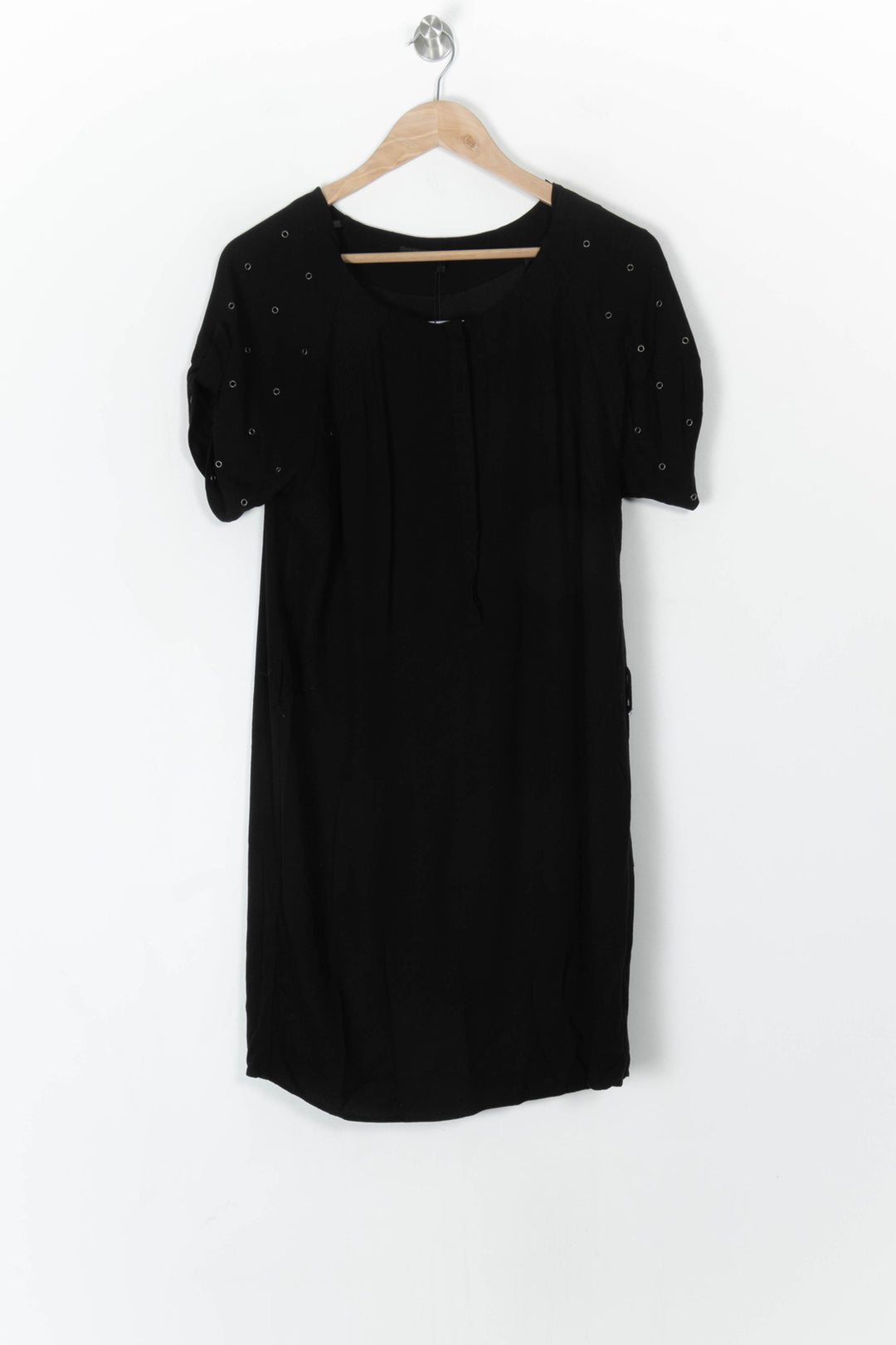 Robe Midi Noire - Taille S/36 de la marque IKKS | PARAD98391 - Vendu par Paradigme - Image 2