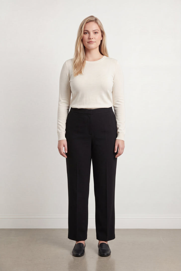 Pantalon Large Noir - Taille XL/42 de la marque Max Mara | PARAD98394 - Vendu par Paradigme - Image 1