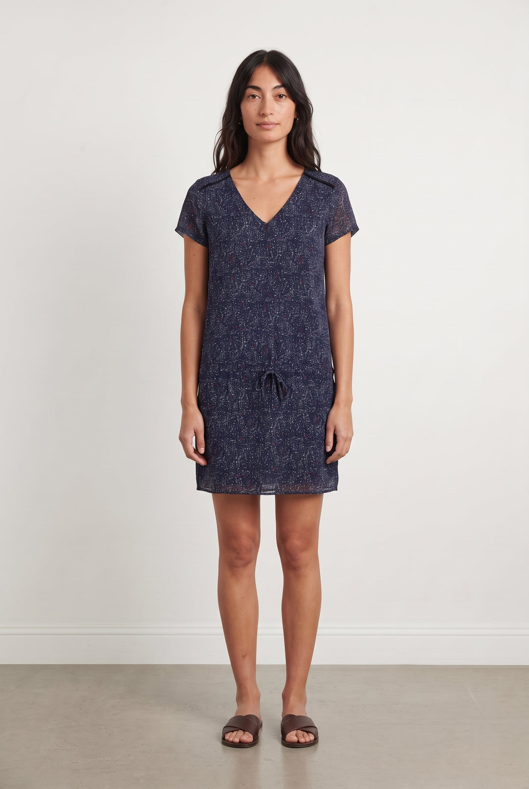 Robe Midi Bleue - Taille XS/34 de la marque IKKS | PARAD98396 - Vendu par Paradigme - Image 1