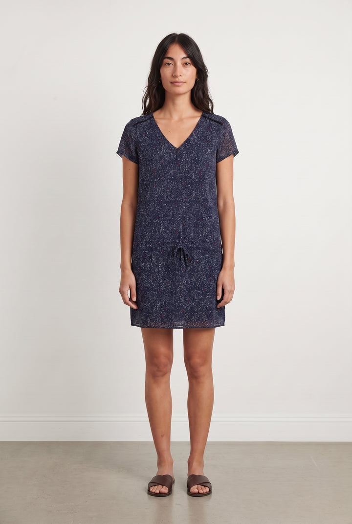 Robe Midi Bleue - Taille XS/34 de la marque IKKS | PARAD98396 - Vendu par Paradigme - Image 1
