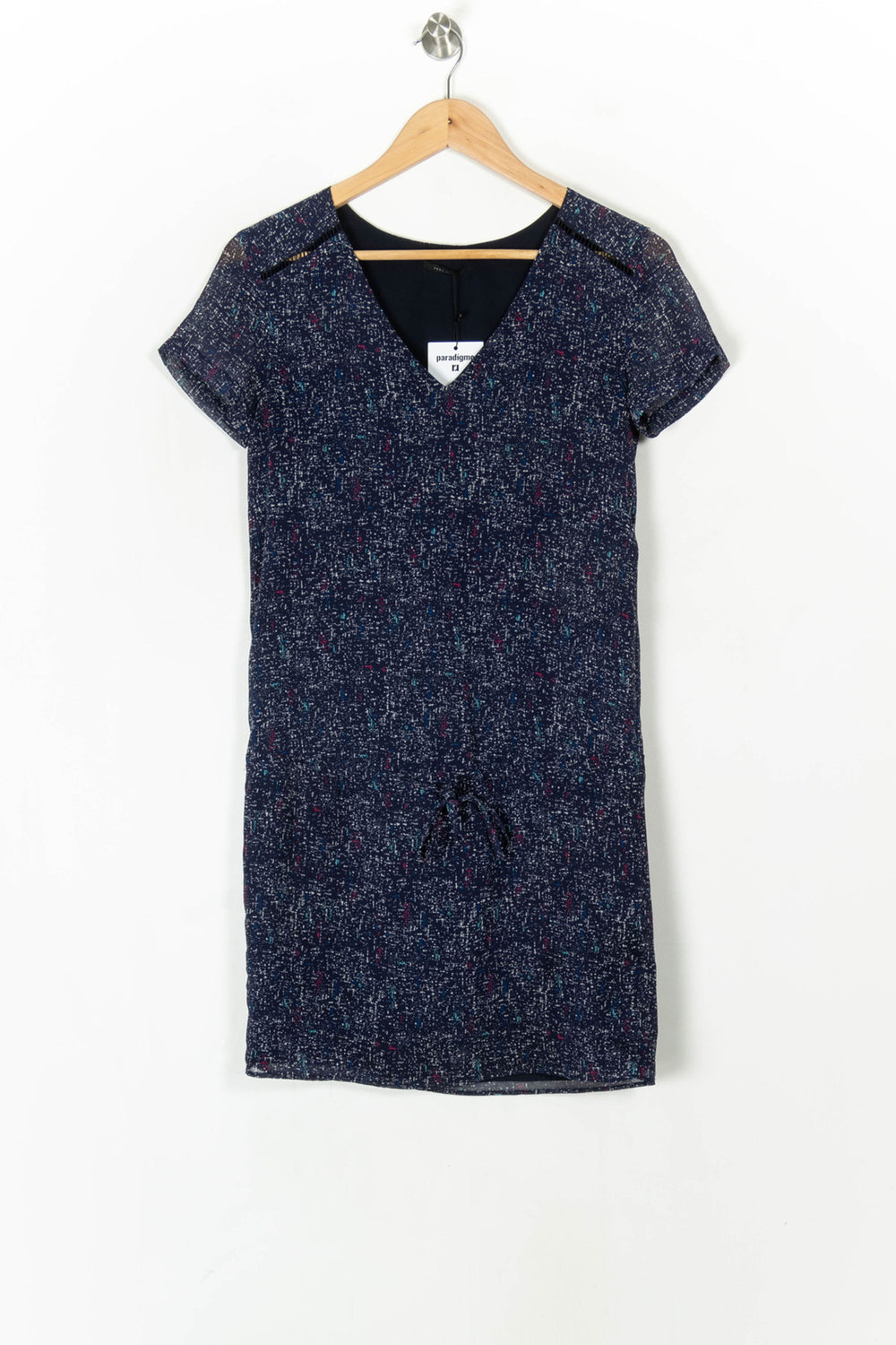 Robe Midi Bleue - Taille XS/34 de la marque IKKS | PARAD98396 - Vendu par Paradigme - Image 2