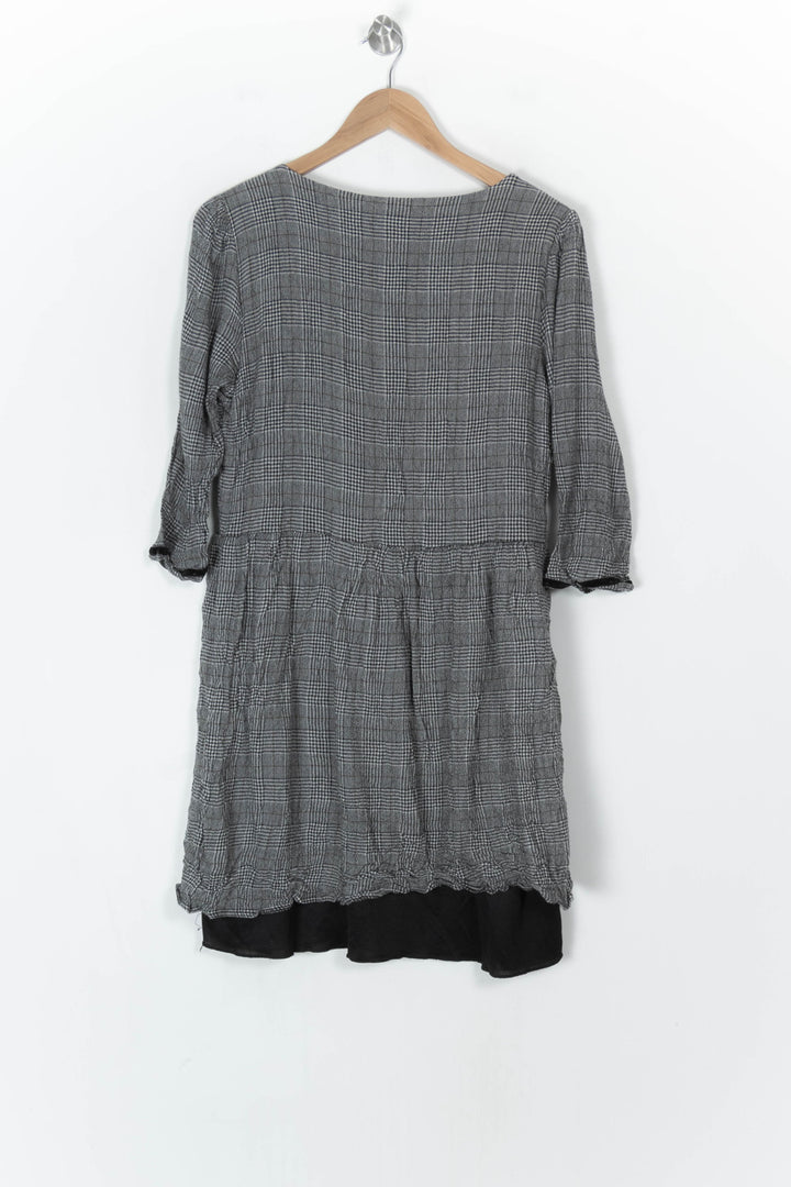 Robe Grise et Noire - Taille XL/42 de la marque La Fée Maraboutée | PARAD98399 - Vendu par Paradigme - Image 5