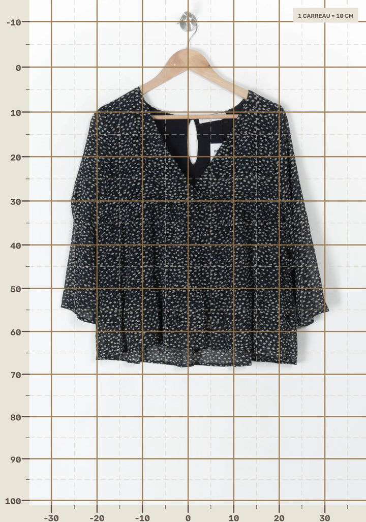 Blouse Bleue - Taille S/36 de la marque La Petite Etoile | PARAD98402 - Vendu par Paradigme - Image 4