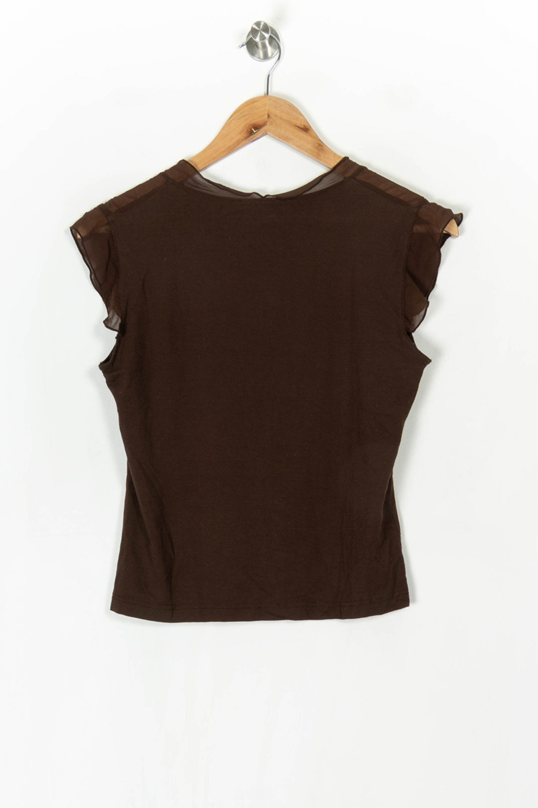 Top Marron - Taille L/40 de la marque Gerard Darel | PARAD98403 - Vendu par Paradigme - Image 5