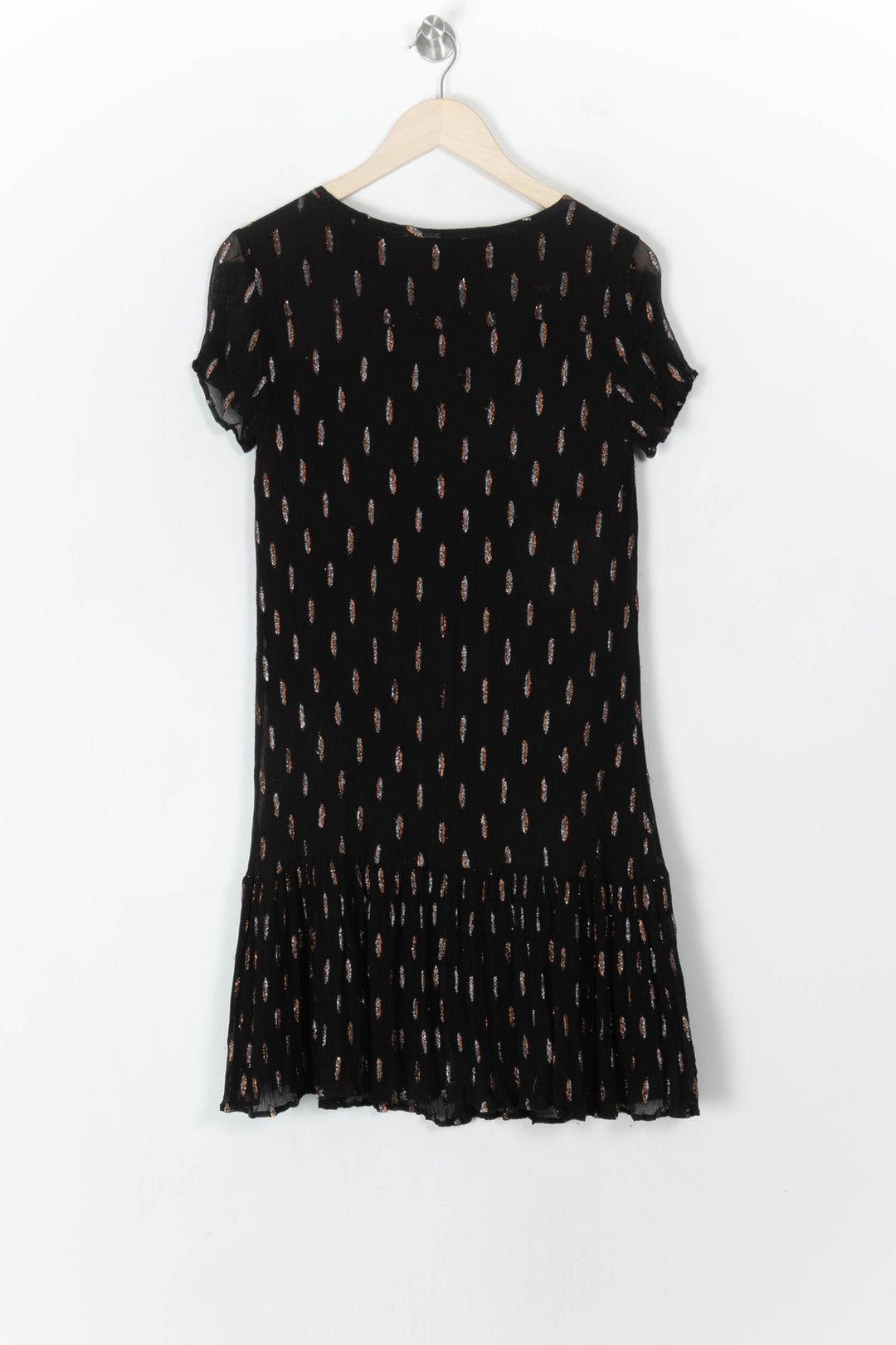 Robe Courte Noire - Taille S/36 de la marque IKKS | PARAD98407 - Vendu par Paradigme - Image 5
