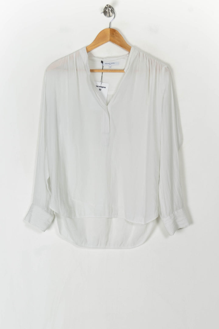 Blouse Blanche - Taille M/38 de la marque Gerard Darel | PARAD98408 - Vendu par Paradigme - Image 2