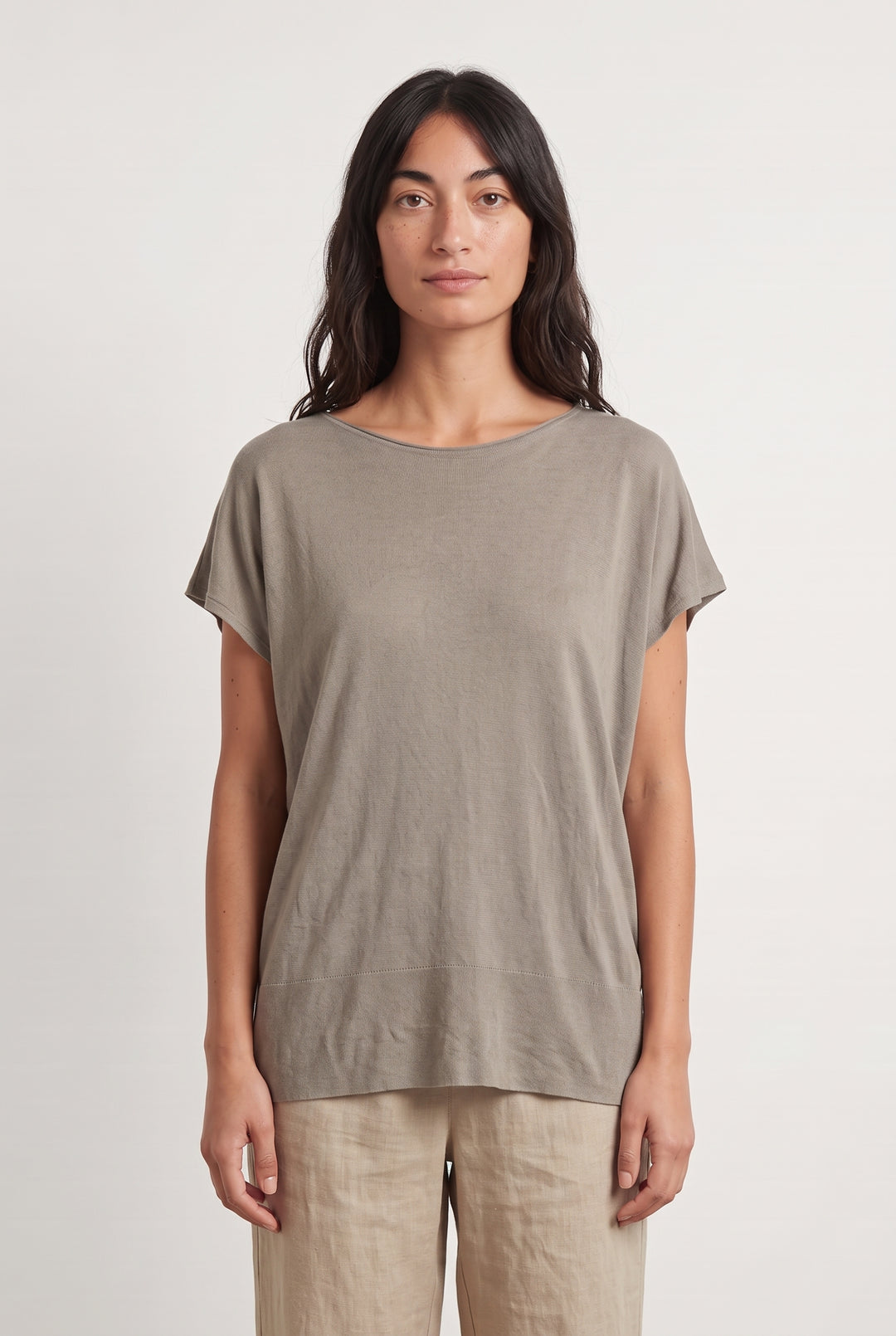 T-Shirt Marron - Taille M/38 de la marque Maison 123 | PARAD98409 - Vendu par Paradigme - Image 1