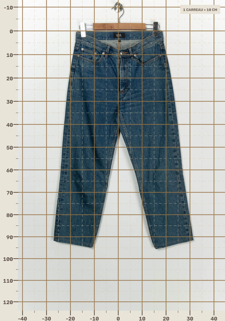 Jean Bleu - Taille L/40 de la marque A.P.C. | PARAD98434 - Vendu par Paradigme - Image 4