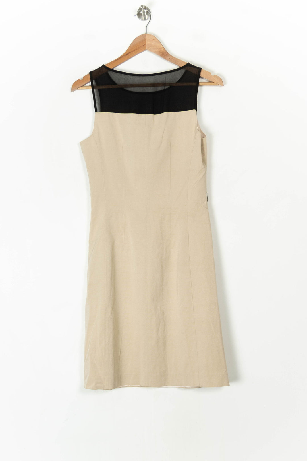 Robe Midi Beige et Noire - Taille S/36 de la marque Maison 123 | PARAD98456 - Vendu par Paradigme - Image 5
