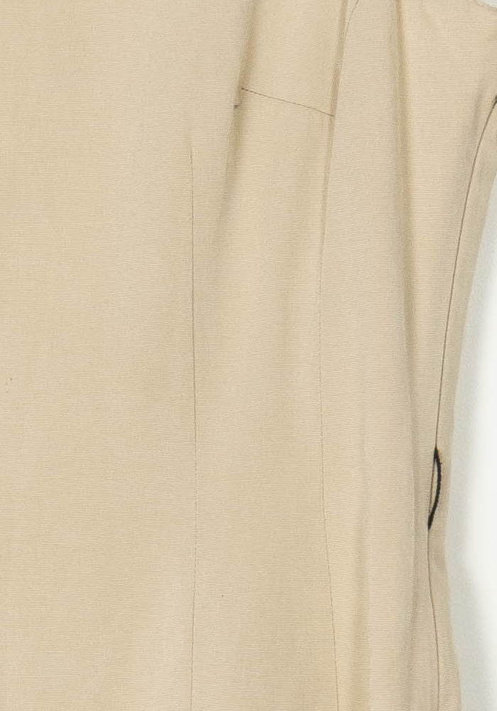 Robe Midi Beige et Noire - Taille S/36 de la marque Maison 123 | PARAD98456 - Vendu par Paradigme - Image 3