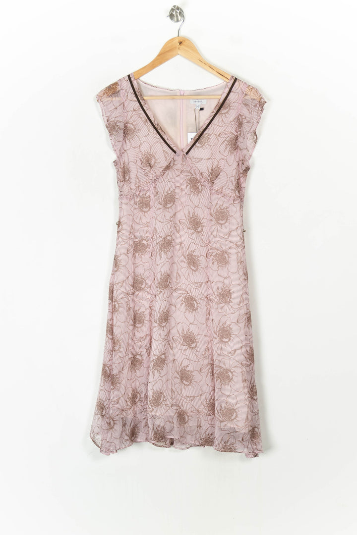 Robe Midi Rose - Taille L/40 de la marque Maison 123 | PARAD98459 - Vendu par Paradigme - Image 2
