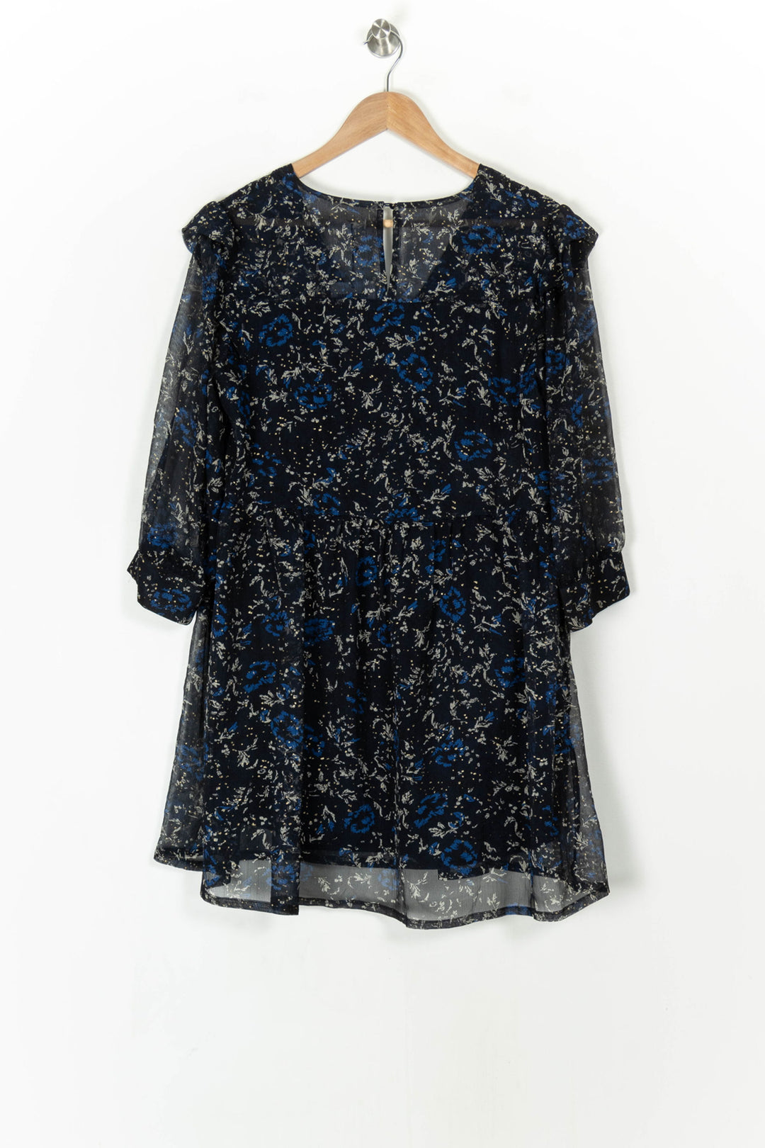 Robe Midi Noire et Bleue - Taille L/40 de la marque Grace &amp; Mila | PARAD98471 - Vendu par Paradigme - Image 5
