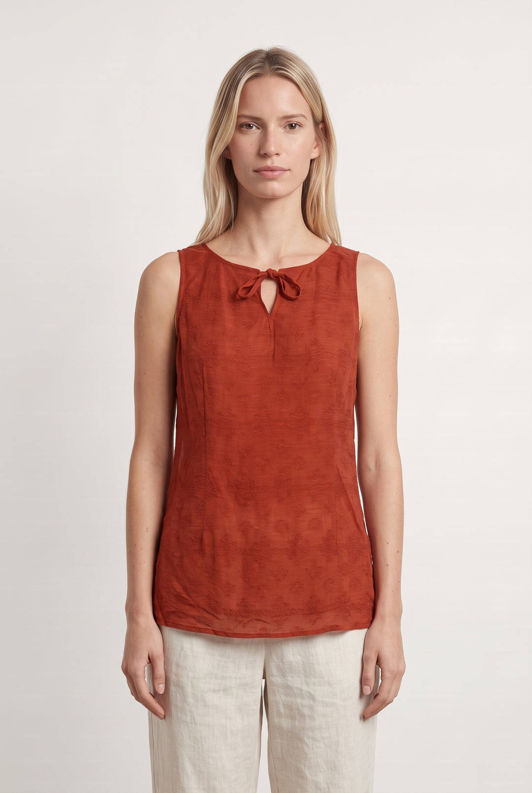 Débardeur Orange - Taille M/38 de la marque Maison 123 | PARAD98473 - Vendu par Paradigme - Image 1