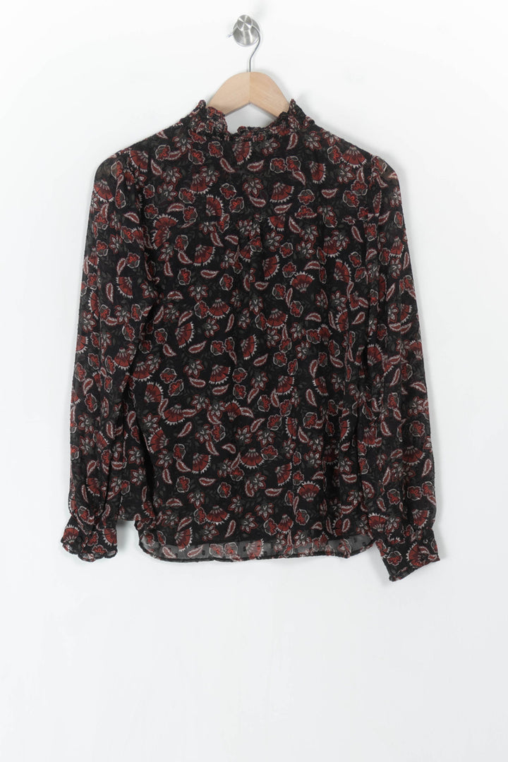 Blouse Noire et Rouge - Taille L/40 de la marque Maison 123 | PARAD98475 - Vendu par Paradigme - Image 5