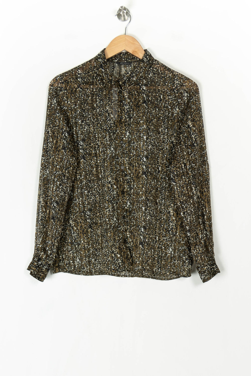 Chemise Verte - Taille M/38 de la marque IKKS | PARAD98478 - Vendu par Paradigme - Image 2