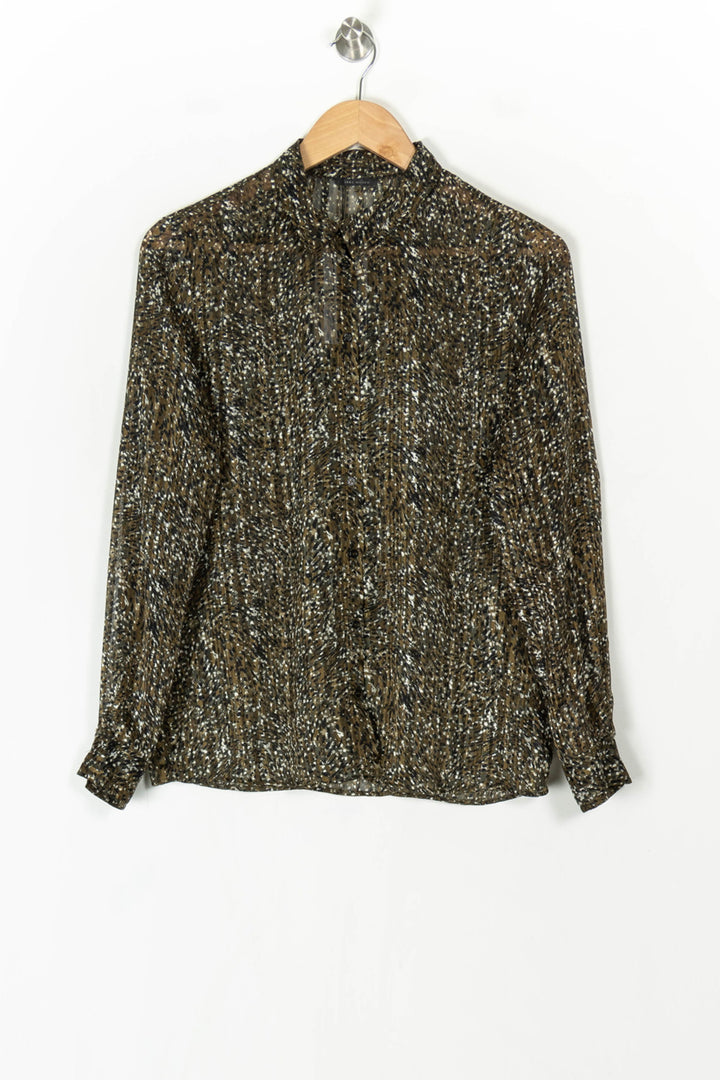 Chemise Verte - Taille M/38 de la marque IKKS | PARAD98478 - Vendu par Paradigme - Image 2