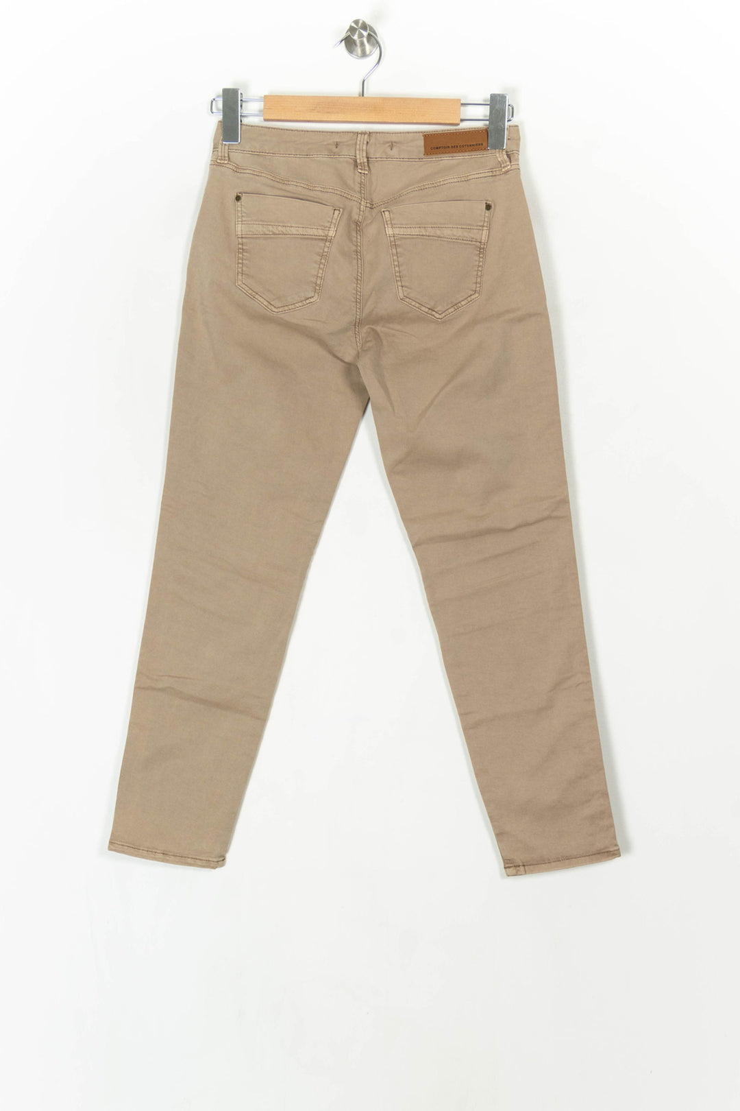 Pantalon Beige - Taille S/36 de la marque Comptoir des Cotonniers | PARAD98490 - Vendu par Paradigme - Image 5